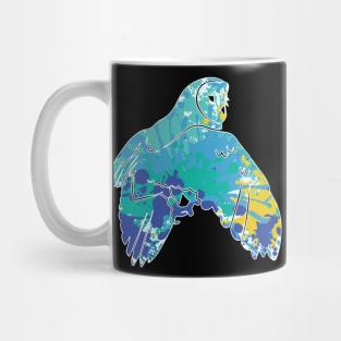 Great owl owl bird t-shirt Mug